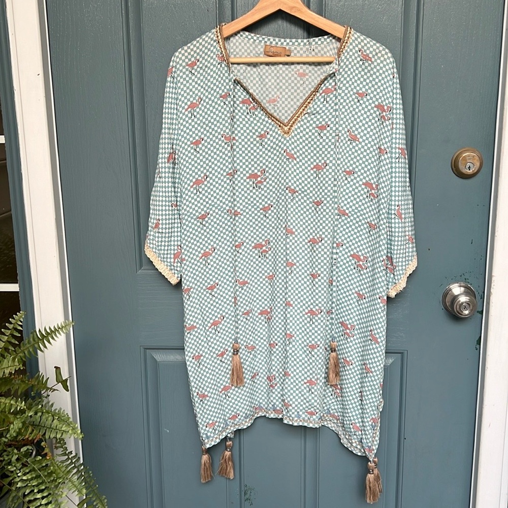 Skemo Flamingo Cover-Up / Tunic
